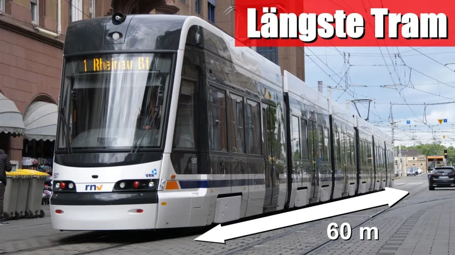 Die LÄNGSTE Straßenbahn der WELT fährt JETZT in Mannheim | Skoda 38T (2025)