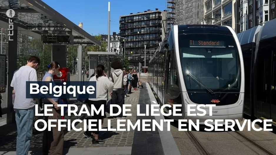 Die Lütticher Straßenbahn ist offiziell und erfreulicherweise in Betrieb genommen worden - RTBF Info (2025)
