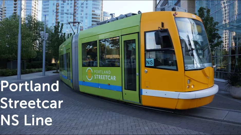 Eine Fahrt mit der Portland Streetcar NS Line