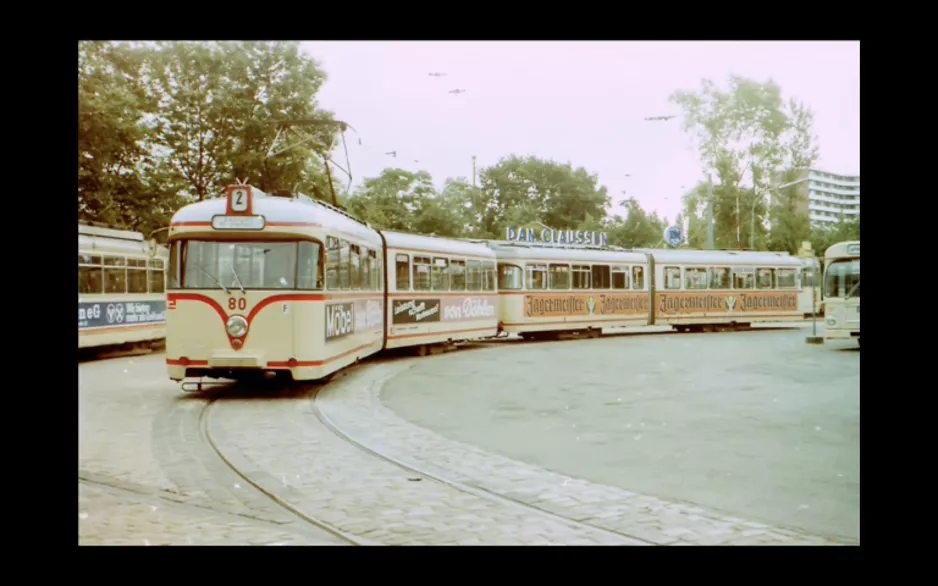 Eine Straßenbahnfahrt in Bremerhaven (1982)