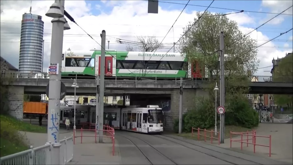 Impressionen der Straßenbahn Jena (2015)