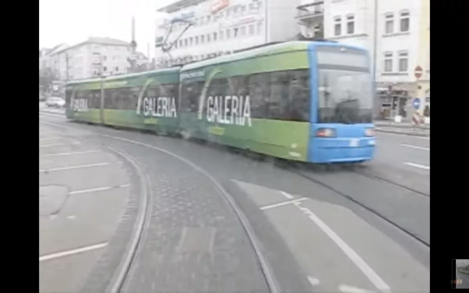 Kassel Straßenbahn Linie 1 Wilhelmshöhe - Rathaus (2011)