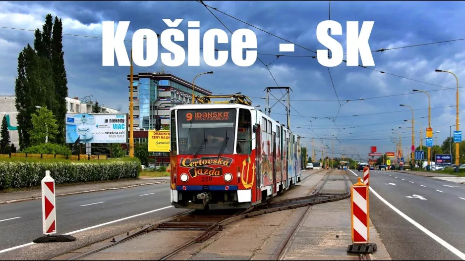 Košice Tram - VarioLF2+ & KT8D5 im Baustellenwahn (2015)