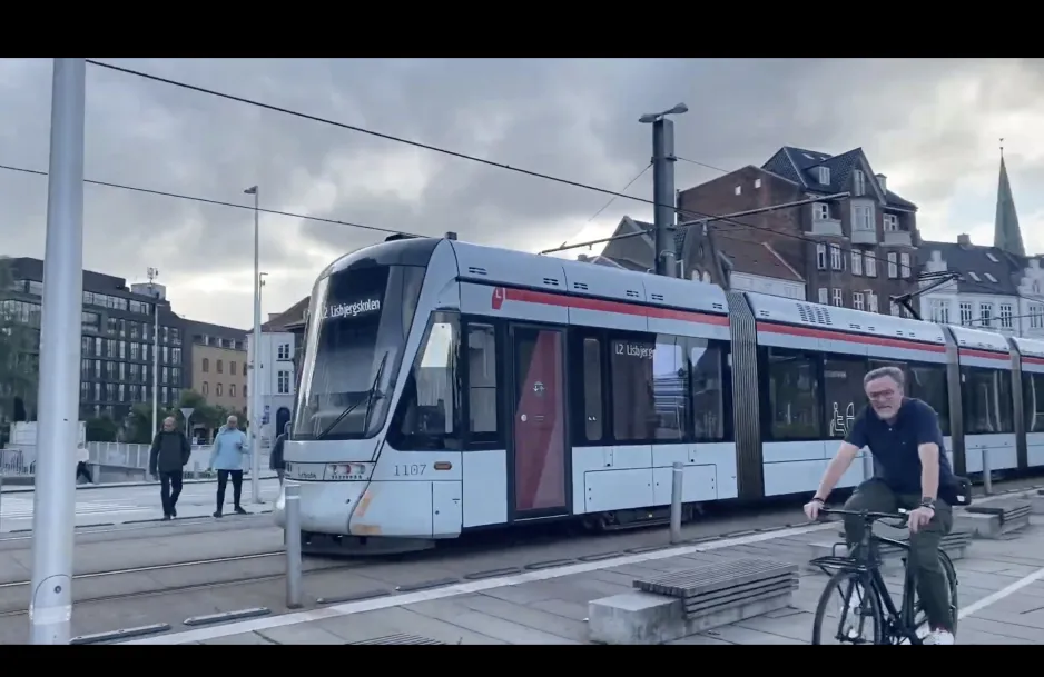 Nehmen wir eine Straßenbahn in Aarhus, Dänemark