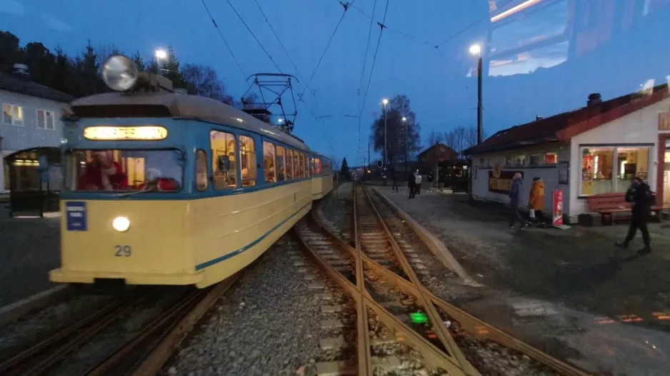 NISSETRIKKEN – „SANTAS TRAM“ IN GRÅKALLBANEN 20.12.2020.