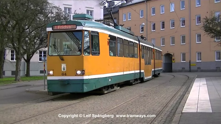 Norrköping Straßenbahnen, Teil 35, Hörngatan – Broccmans Plan