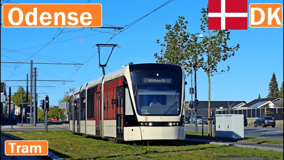 🇩🇰 ODENSE STRASSENBAHN / Odense Stadtbahn 2024【4K】