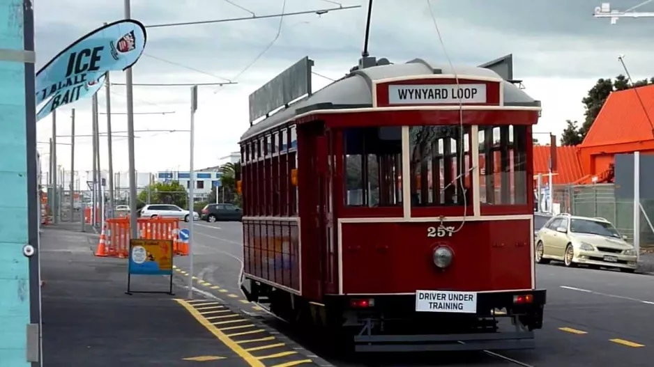 Rückkehr der Straßenbahnen in die Innenstadt von Auckland (1 von 2)