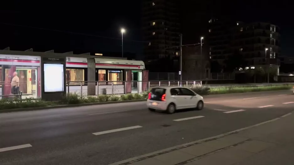 Stadtbahn Aarhus am Wasserturm am Randersvej (2023)