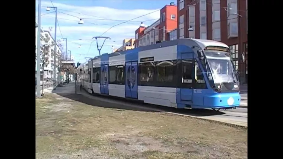 Stockholmer Ringstraßenbahnlinie Tvärbana (2010)