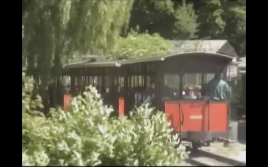 Straßenbahn der Höhlen von Han-sur-Lesse