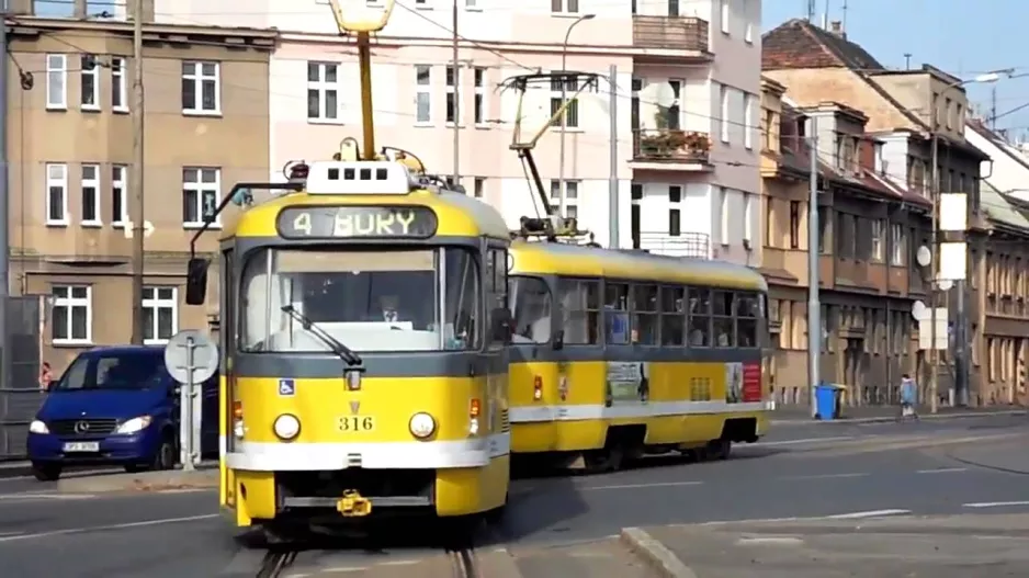 Straßenbahn Plzeň (Pilsen) - Impressionen Oktober 2012