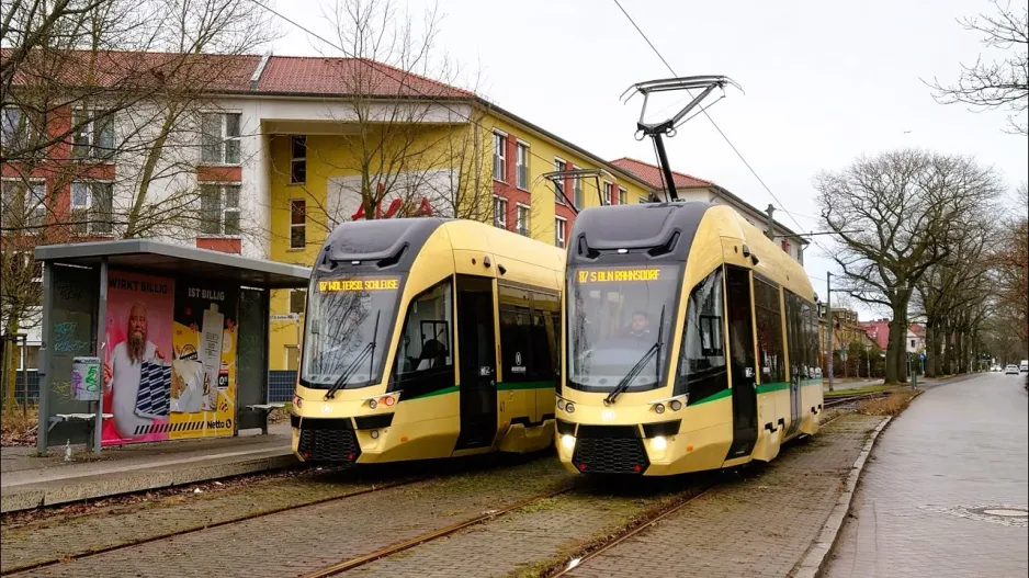 Straßenbahn Woltersdorf - der erste Einsatz der Gamma