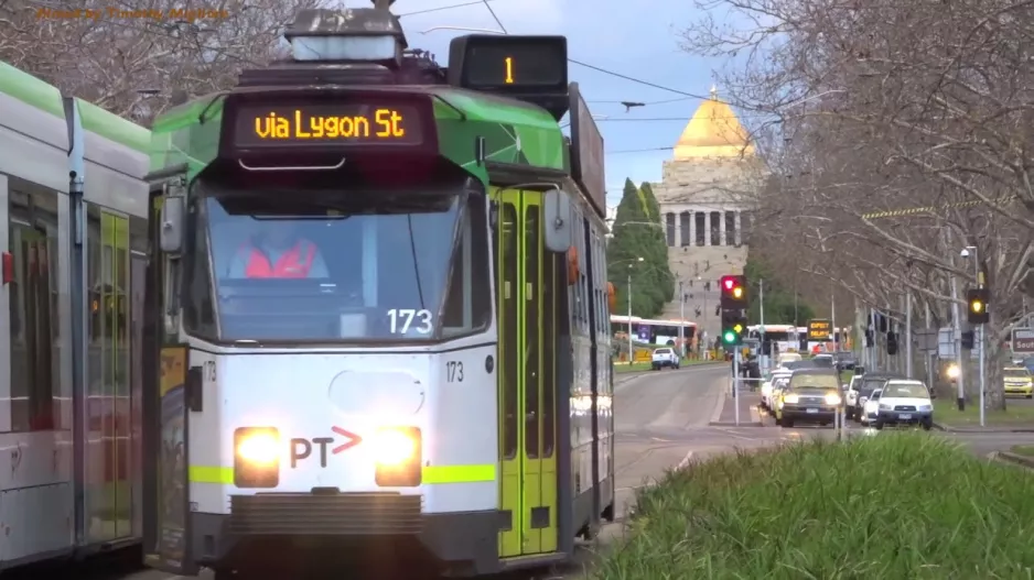 Straßenbahnen in Melbourne, Australien – das größte Straßenbahnnetz der Welt (2017)