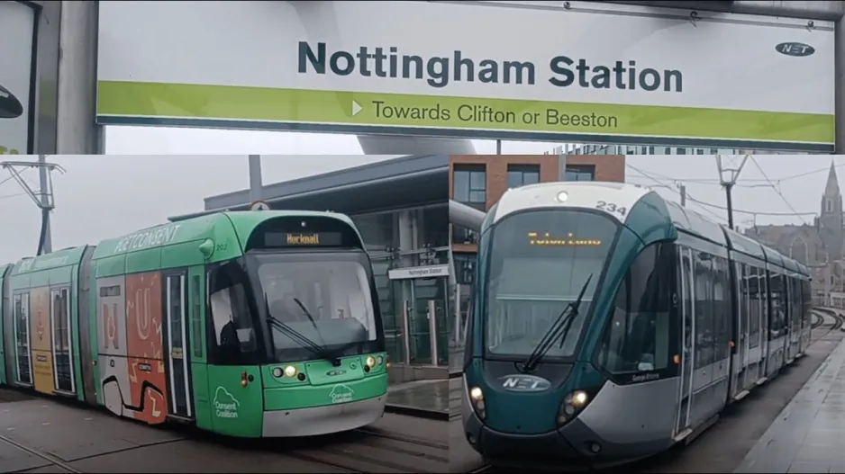 Straßenbahnen in Nottingham
