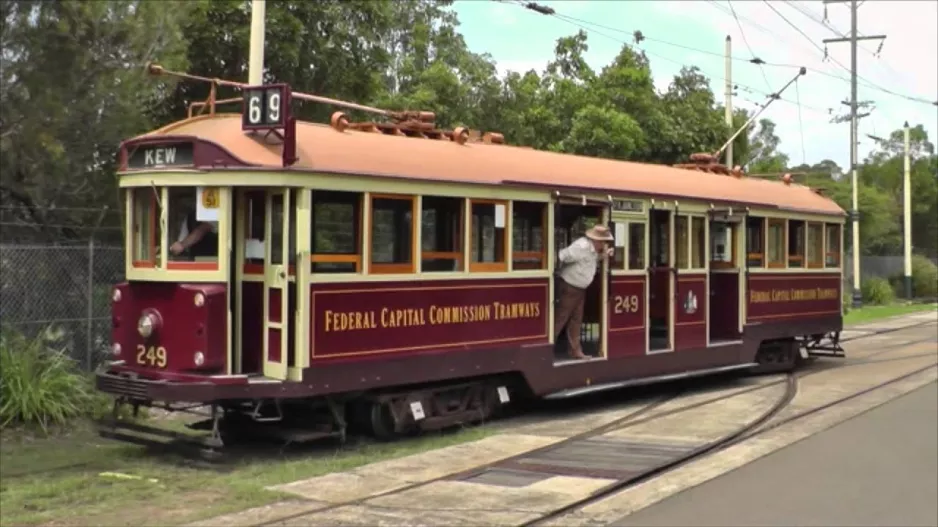 Sydney Straßenbahnmuseum Loftus