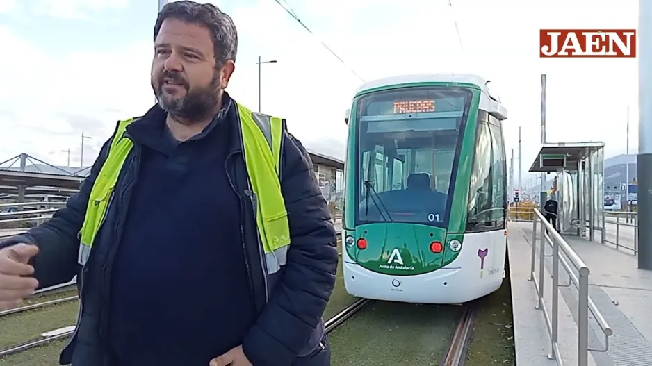 Testtag der Straßenbahn von Jaén (11.12.2024)