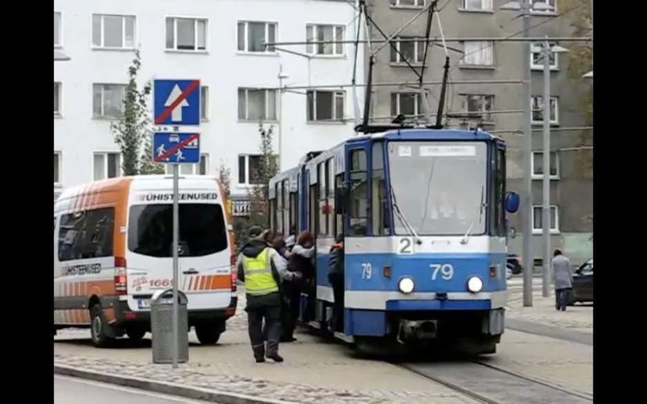 Ticketkontrolle in Tallinn