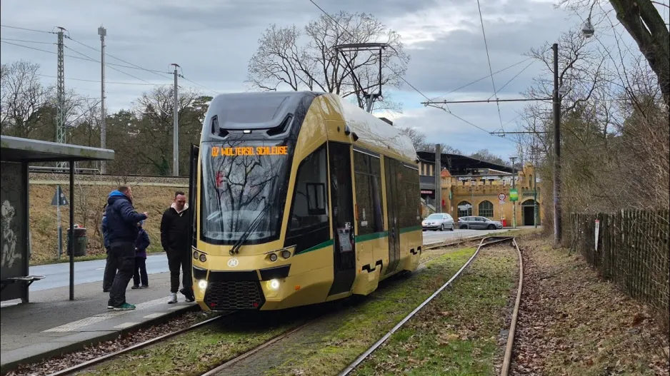 Tram Woltersdorf | Mitfahrt in der kompl. 87 von Schleuse bis Berlin, S Rahnsdorf im Moderus Gama